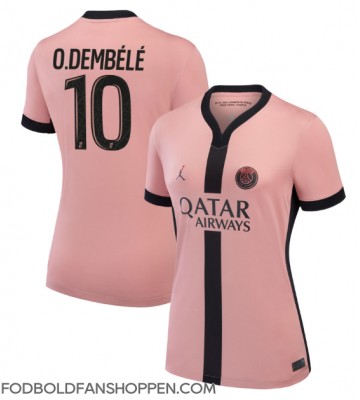 Paris Saint-Germain Ousmane Dembele #10 Tredjetrøje Dame 2024-25 Kortærmet
